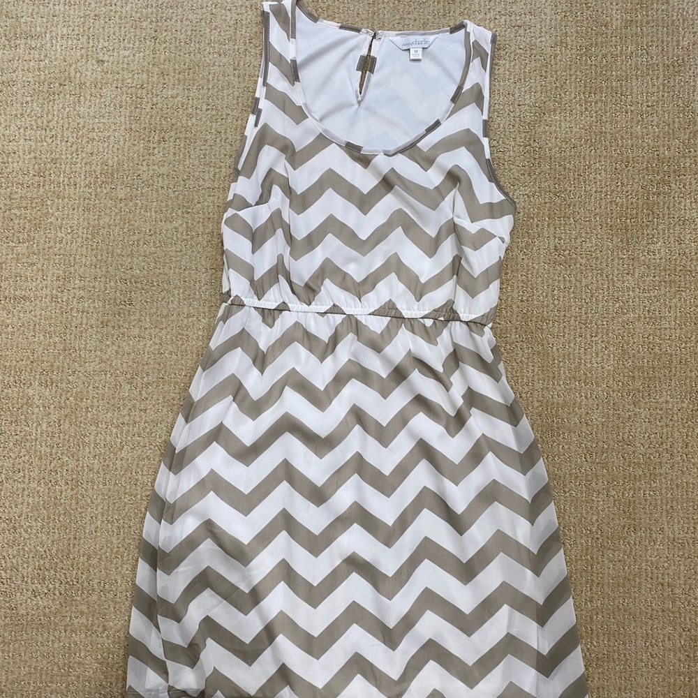 Charming Charlie’s medium chevron dress